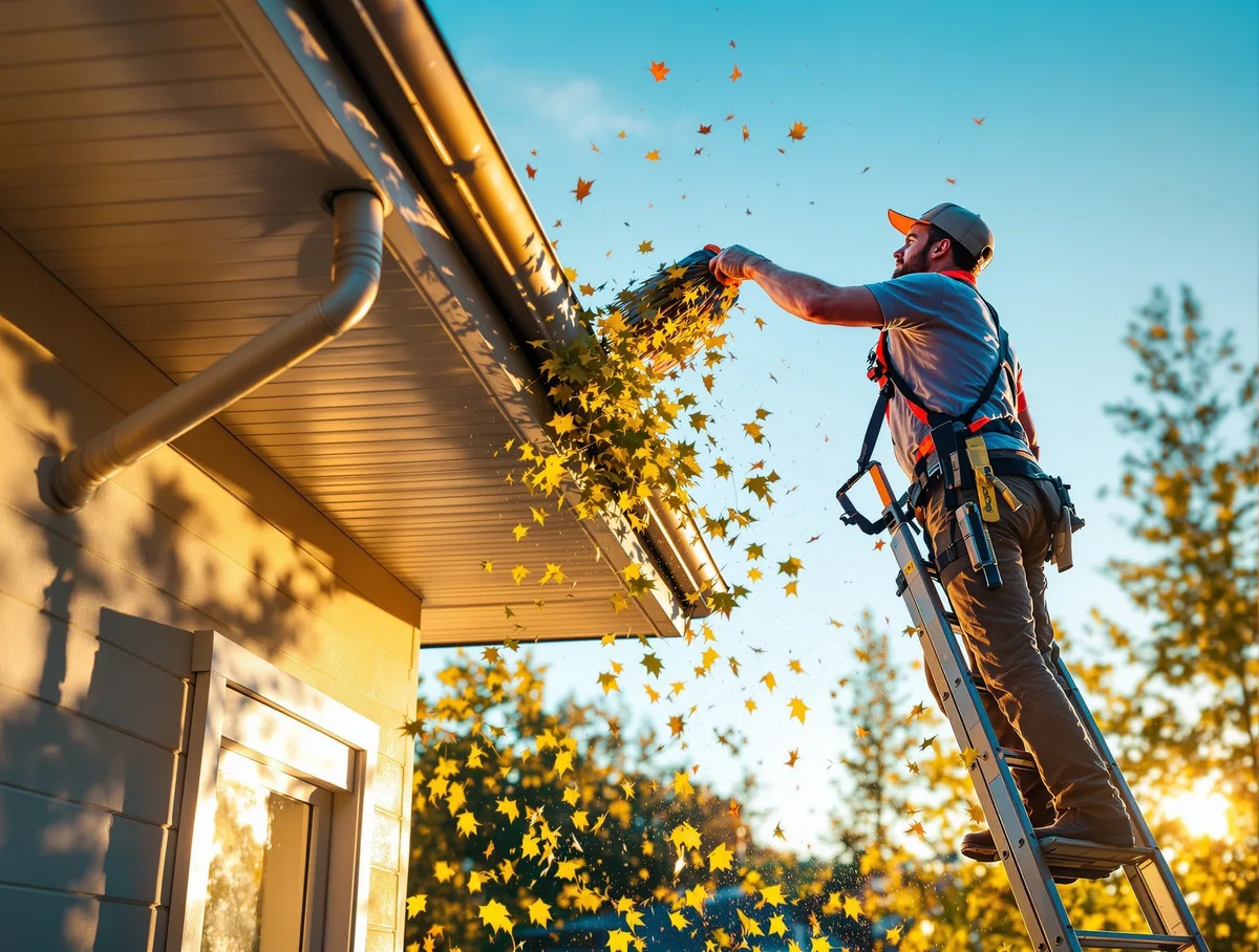 Gutter cleaning